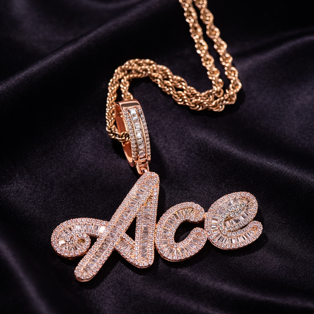 Eternal Script Custom Necklace