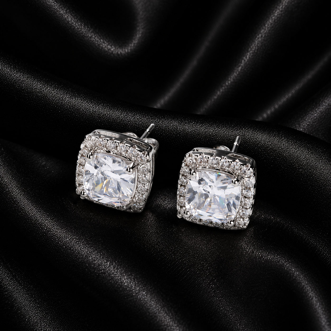 Classic Square Cut Earrings