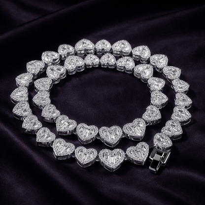 Radiant Heart Link Necklace
