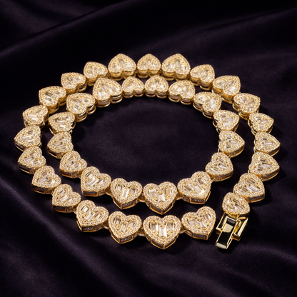 Radiant Heart Link Necklace
