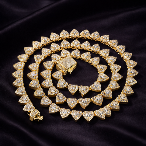 Sweetheart Tennis Necklace