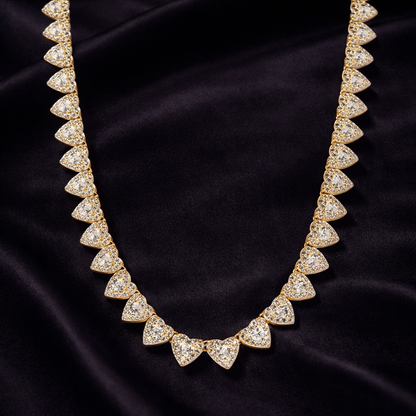 Sweetheart Tennis Necklace