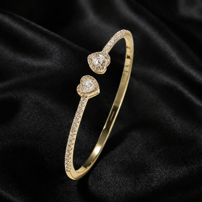 Classy Heart Bangle