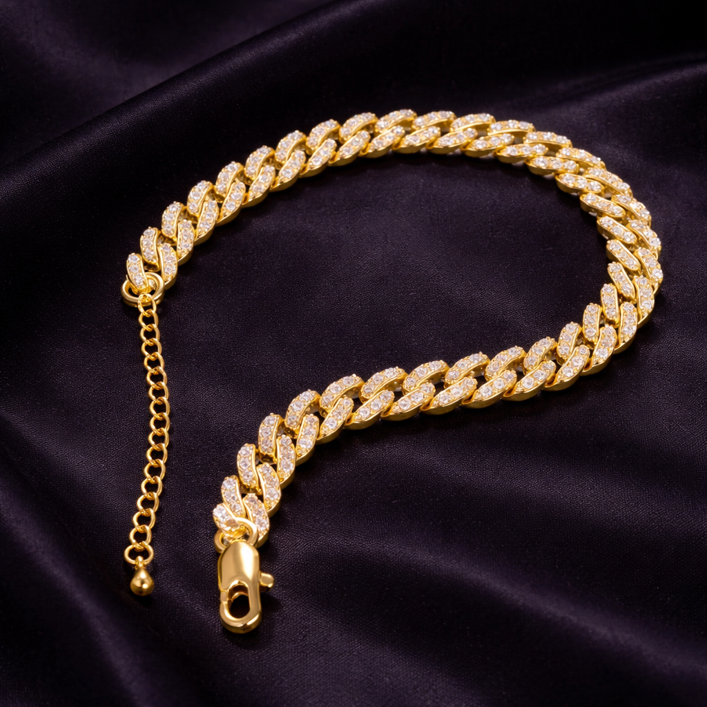 Classic Cuban Link Anklet