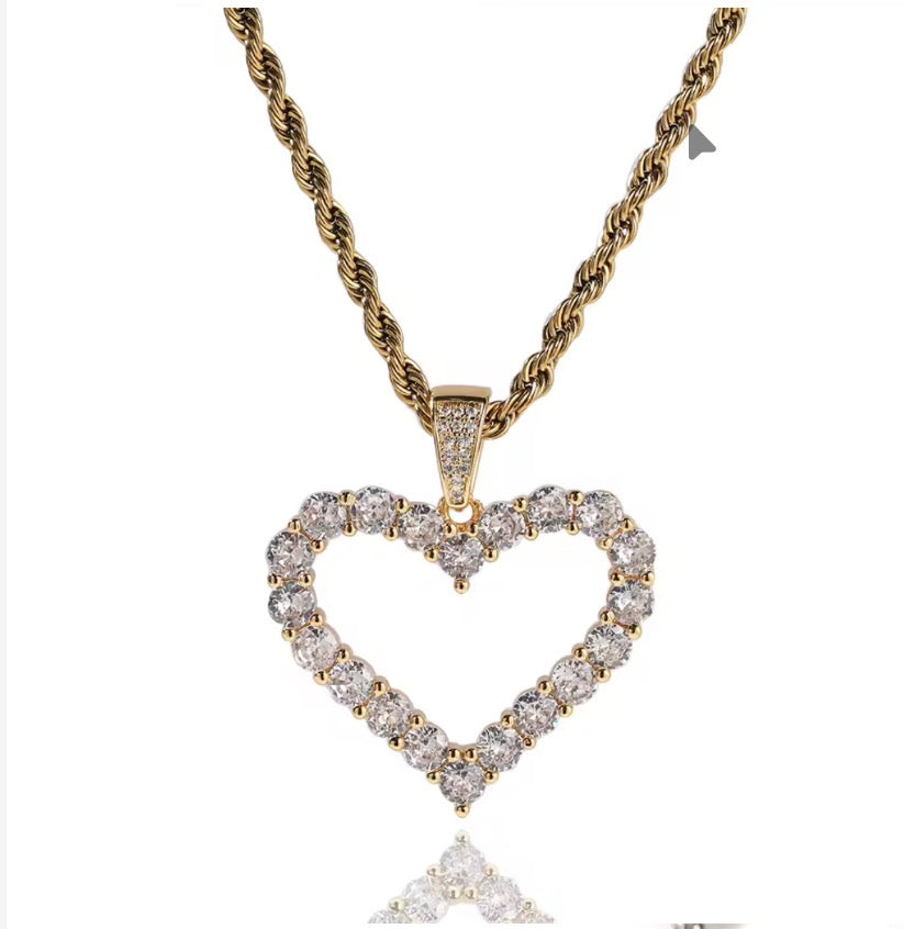 Royal Heart Necklace