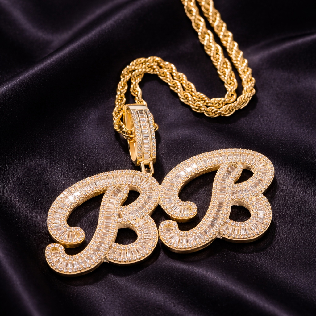 Eternal Script Custom Necklace