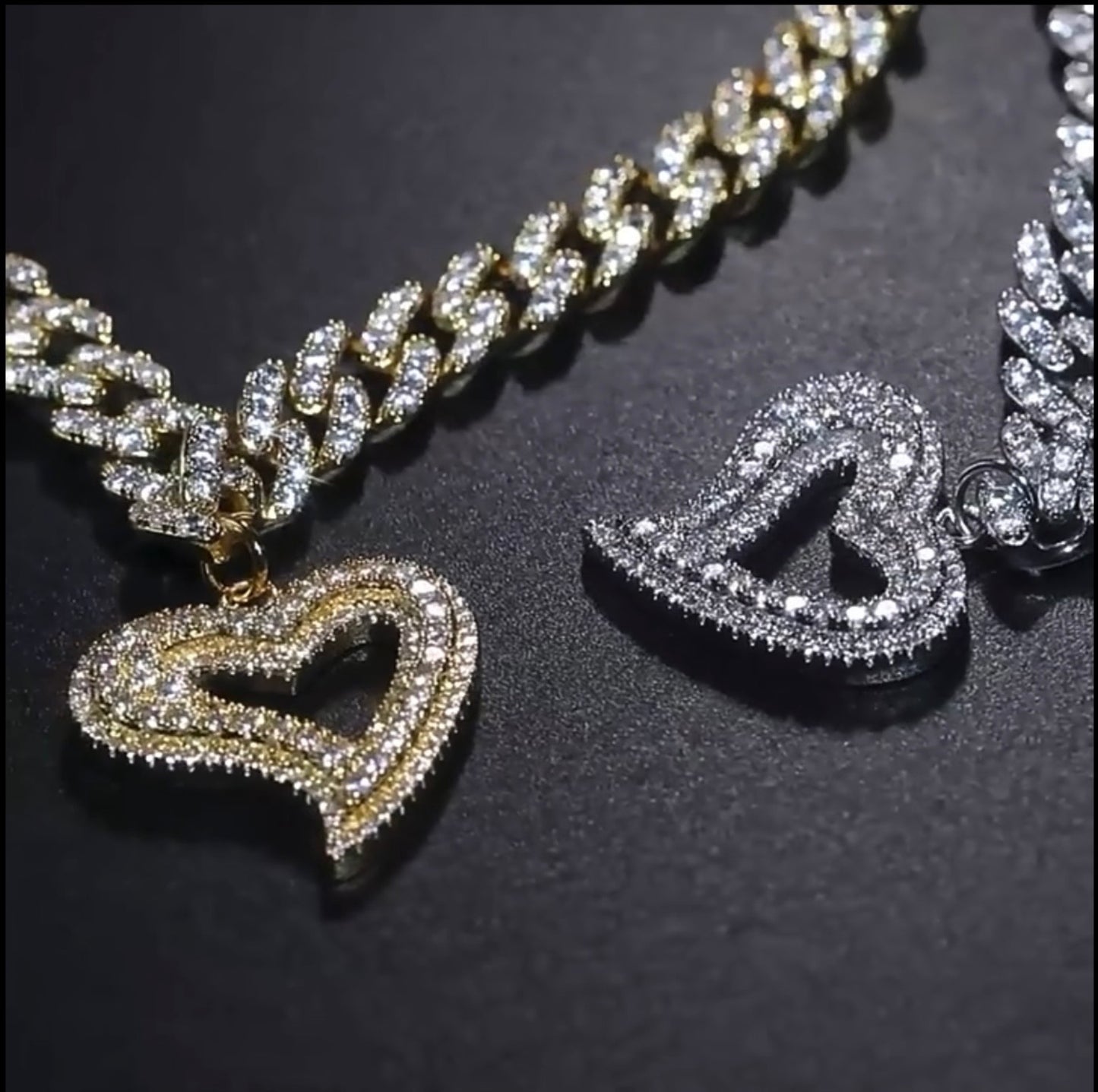 Hollow Heart Anklet