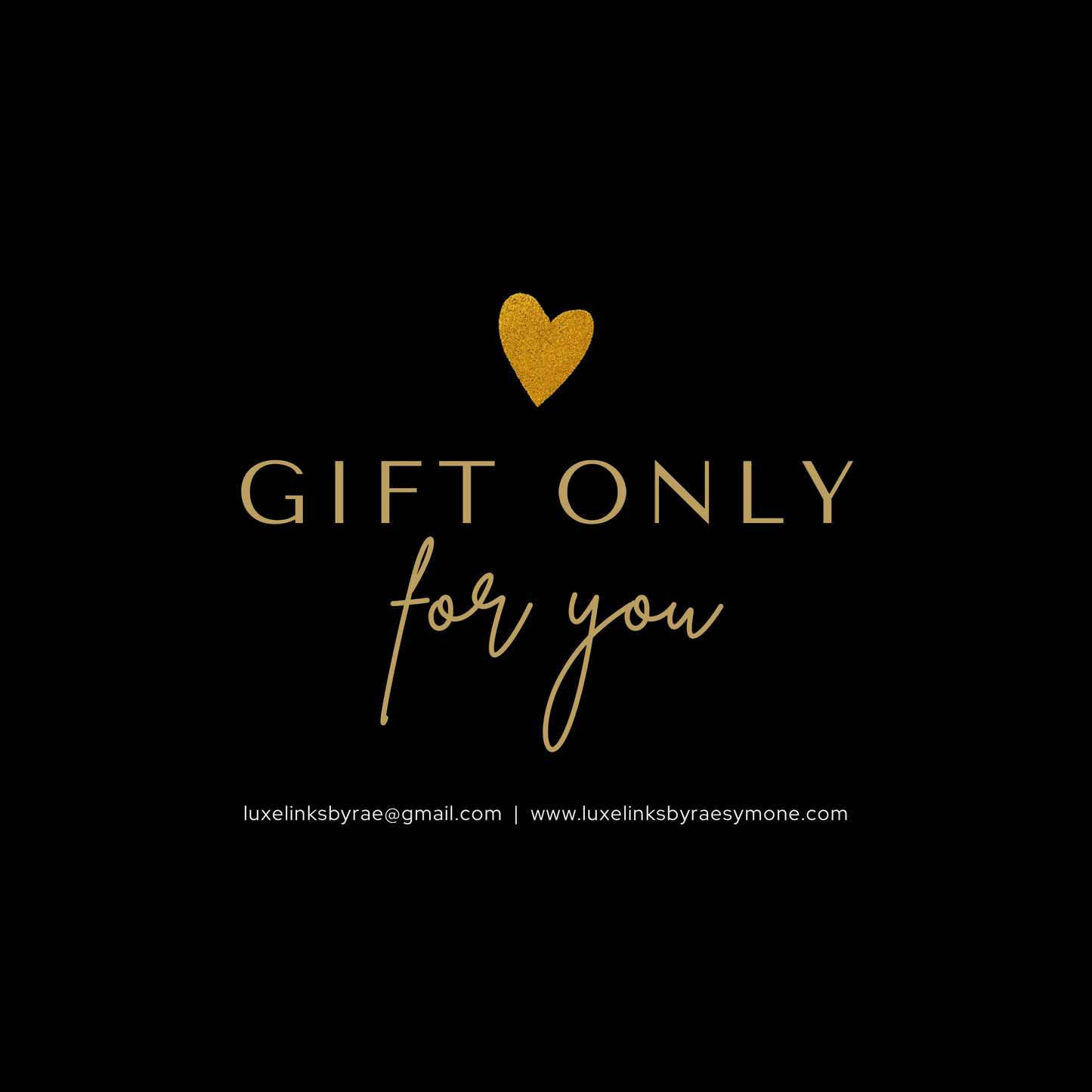 Luxe Links Digital Gift Certificate